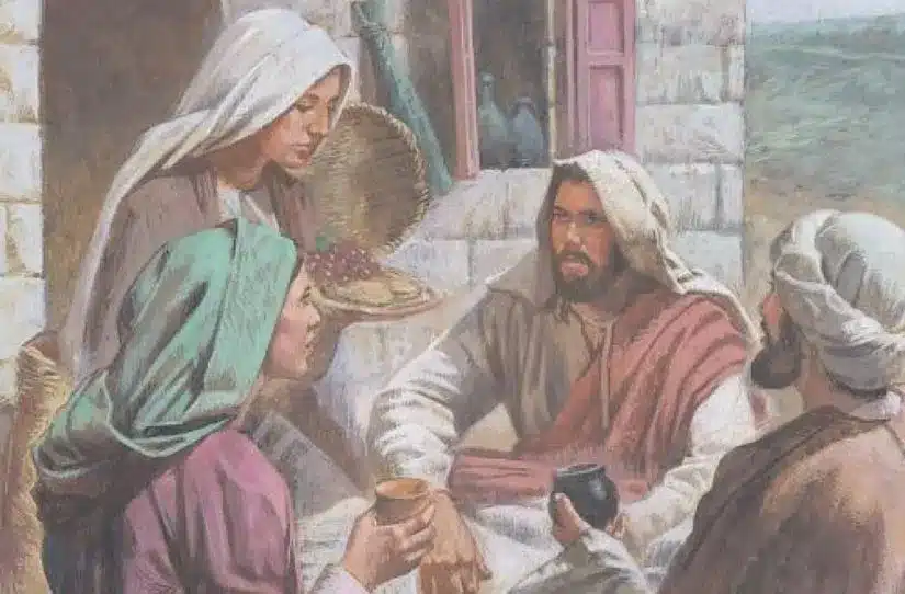 A amizade de Jesus com uma família de Betânia