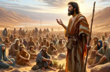 João Batista prega no deserto – Mateus 3:1-6