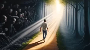 Resistindo à tentação no caminho